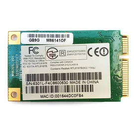 Használt notebook wifi kártya, Realtek WN6301L, mini PCI-E