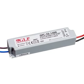12V - 24V 1400mA hálózati táp 33,6W LED szalagok tápellátásához GPCP-35-1400