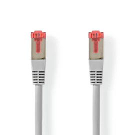 UTP patch kábel, CAT6, S/FTP, kerek, 1.0 m 