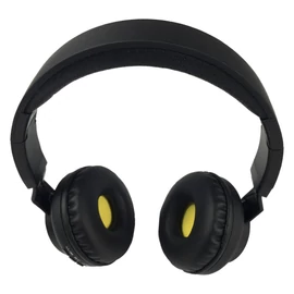 Dauer Bluetooth fejhallgató, mikrofonnal, fekete/sárga