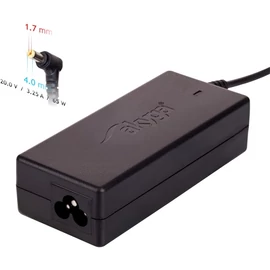 20V/3,25A/65W Akyga AK-ND-74  4,0x1,7mm  notebook hálózati töltő