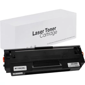 W1106A (106A) XXL toner, utángyártott, chipes, 5.0k