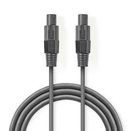 Speakon - speakon hangfal kábel, 2*1,5mm2 15méter COTG16000GY150 SWOP16000E150