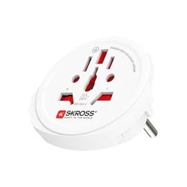 SKWOTOEUU hálózati univerzális utazó adapter, Európába utazóknak 