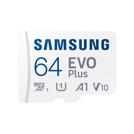 64GB SD micro EVO Plus (SDXC Class10 UHS-I) (MB-MC64SA/EU) memória kártya adapterrel