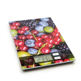 57268E "erdei gyümölcs" konyhai mérleg, max.5kg