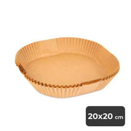 Air fryer sütőpapír, olaj nélküli sütőhöz, négyzet, 20*20 cm, 50 db / csomag BW1020A