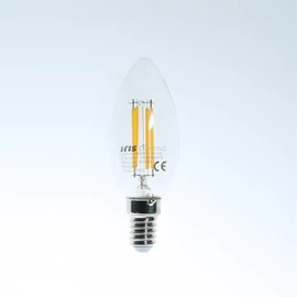 Filament Candle Bulb E14 FLC35 4W/3000K/360lm gyertya LED fényforrás