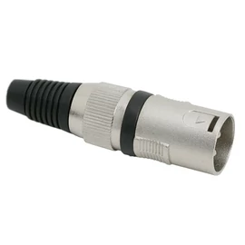 XLR fém dugó kábelvégre 05665