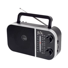 RPR 8 táskarádió, AC/DC, 3 sávos AM-FM-SW rádió, AUX