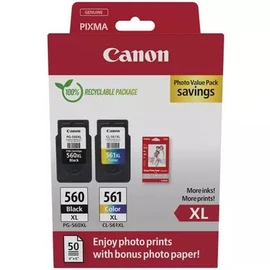 PG-560XL + CL-561XL (3712C008) festékpatron multipack, eredeti csomag