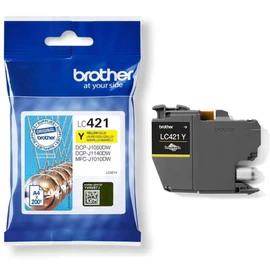 LC-421Y tintapatron eredeti sárga (LC421Y)