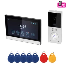 DPV SMART video kaputelefon, 7", IP65, AHD kamera, mozgásérzékelő, RFID