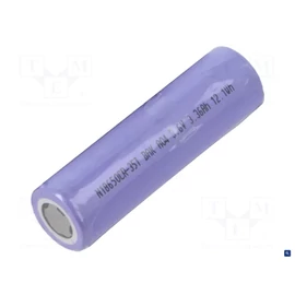 MR18650 Li-Ion akkumulátor, 3.6V, 3500mAh, 10A, ipari