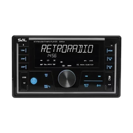 VB5500 SMART autórádió, 4x50W, 2xDIN, FM RDS, USB-microSD, MP3 lejátszó, dupla USB aljzat