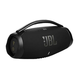 Boombox 3 Wi-Fi hordozható Bluetooth hangszóró, fekete