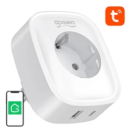 SP6 16A USB-C 20W Tuya intelligens WiFi/Bluetooth aljzat