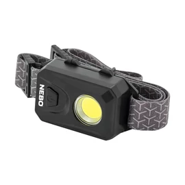 NEB-HLP-7000-G 150 fejlámpa, 150 lumen, COB LED, 3 üzemmód, elemes