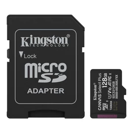 Canvas Select Plus Gen3 128GB (SDCS3/128GB) microSDXC memóriakártya+adapt., Class 10, UHS-I, A1, V10