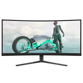 Evnia Curved Fast VA ívelt Gaming monitor (34M2C3500L/00), WQHD 3440×1440, 180Hz, 1ms