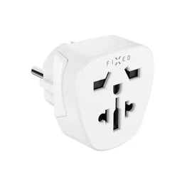 FIXCT-EU2-WH hálózati univerzális adapter, európába utazóknak