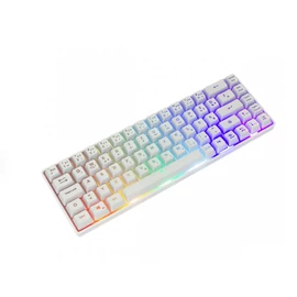 WS GK-2201W-HU RONIN-W fehér magyar!! membrán gamer billentyűzet