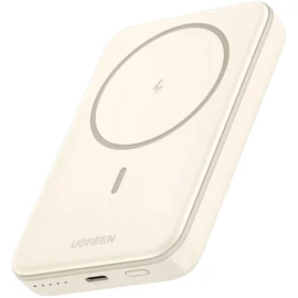 UGREEN PB561 mágneses powerbank, 10000mAh, USB-C, 15W (bézs)