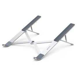 LP451 összecsukható laptop állvány, 8-17", ezüst