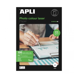 CSOMAGOLÁSSÉRÜLT Premium Laser fotópapír, lézer, A4, 210 g, fényes, kétoldalas
