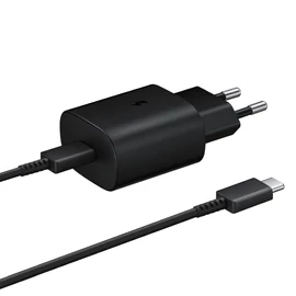 EP-TA800EBE 25W fekete hálózati adapter Type-C