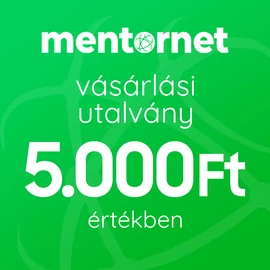 MentorNet vásárlási utalvány 5.000 Ft értékben
