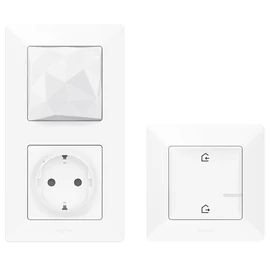 Valena Life NETATMO kezdő csomag - központi egység + főkapcsoló, fehér (752196) - bemutató darab
