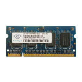 1GB, DDR2, 800MHz notebook memória (PC2-6400S-666, NT1GT64UH8D0FN-AD)