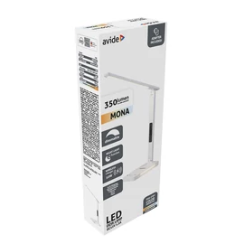 Asztali LED lámpa, QI Mona, 7W, AVIDE, fehér