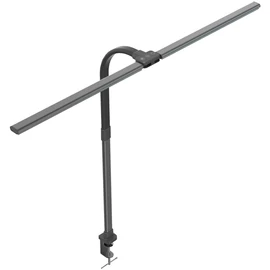 Asztali LED lámpa, duplafejű, 18W, AVIDE, fekete
