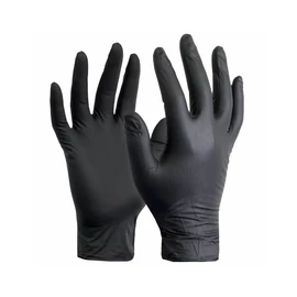 Gumikesztyű nitril púdermentes XL 100 db/doboz Guarder®_fekete/Maxter