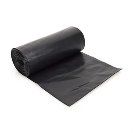 Szemeteszsák 220 liter 120 x 140 cm 40 mikron 5 db/tekercs fekete