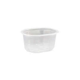 Oktogon tálka alj/kocsonyástál műanyag 375 ml 100 db/csomag