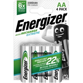 Akkumulátor AA ceruza 2300mAh Extreme 4 db/csomag, Energizer