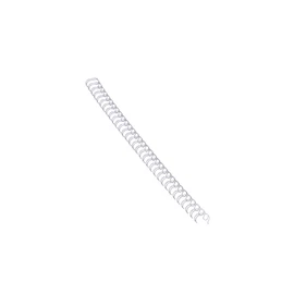 Fém spirál 3:1, 8mm, 36-50lap, Fellowes® 100 db/doboz, ezüst