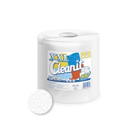 Háztartási papírtörlő kéztörlő 2 rétegű 500 lap/tekercs hófehér egyesével csomagolt Cleanit XXL 500 Lucart_852348IU