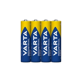 Elem AAA mikro LR03 Industrial 4 db/csomag, Varta