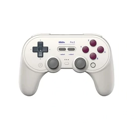 8BitDo Pro 2 Nintendo Switch / Switch 2 / PC / Mobil / Steam Bluetooth Hall-Effect G Classic vezeték nélküli kontroller