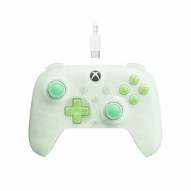 8Bitdo Ultimate Mini, Xbox Series X|S, Xbox One, PC, Official, Hall-Effect, zöld vezetékes kontroller