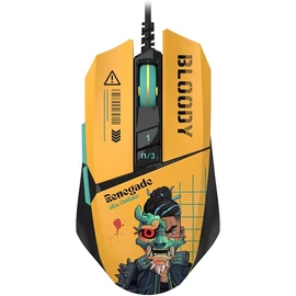 A4-Tech A4TMYS47620 Bloody W63 Max eSport Renegade Sunset RGB vezetékes optikai gamer egér