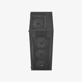 Aerocool Falcon Mesh v2 ARGB fekete (táp nélküli) ablakos ATX ház