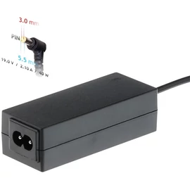Akyga AK-ND-48 19V/2,1A/40W 5,5x3mm Samsung notebook hálózati töltő