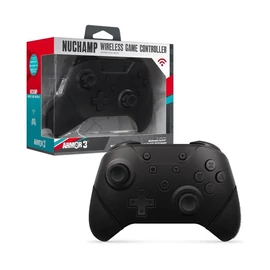 Armor3 M07467-BK NuChamp Nintendo Switch vezeték nélküli fekete kontroller
