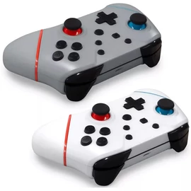 Armor3 M07467-WHWS NuChamp Nintendo Switch vezeték nélküli fehér-ezüst kontroller csomag (2db)