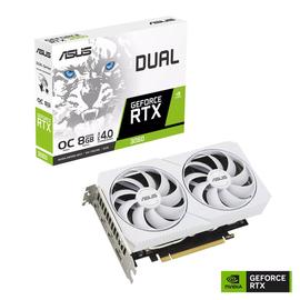 ASUS DUAL-RTX3060-O8G-WHITE nVidia 8GB GDDR6 128bit PCIe videókártya